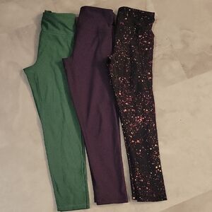 Kids Colorful Leggings Set Old Navy Size 8 Medium
